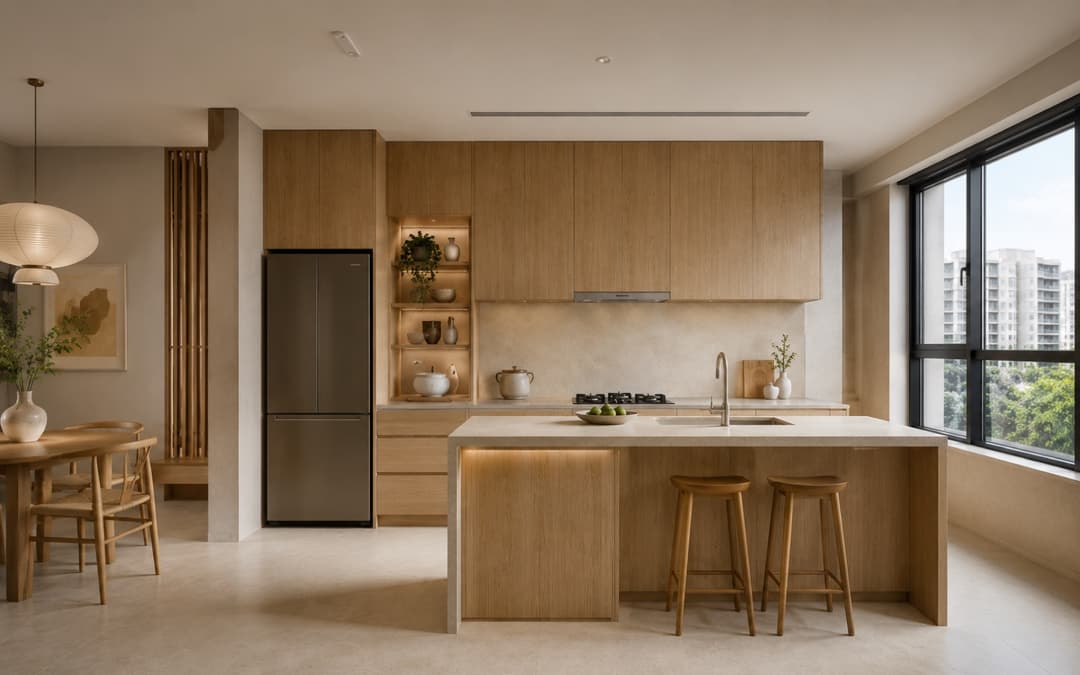 Japandi kitchen