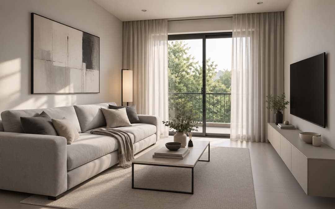 Contemporary living room